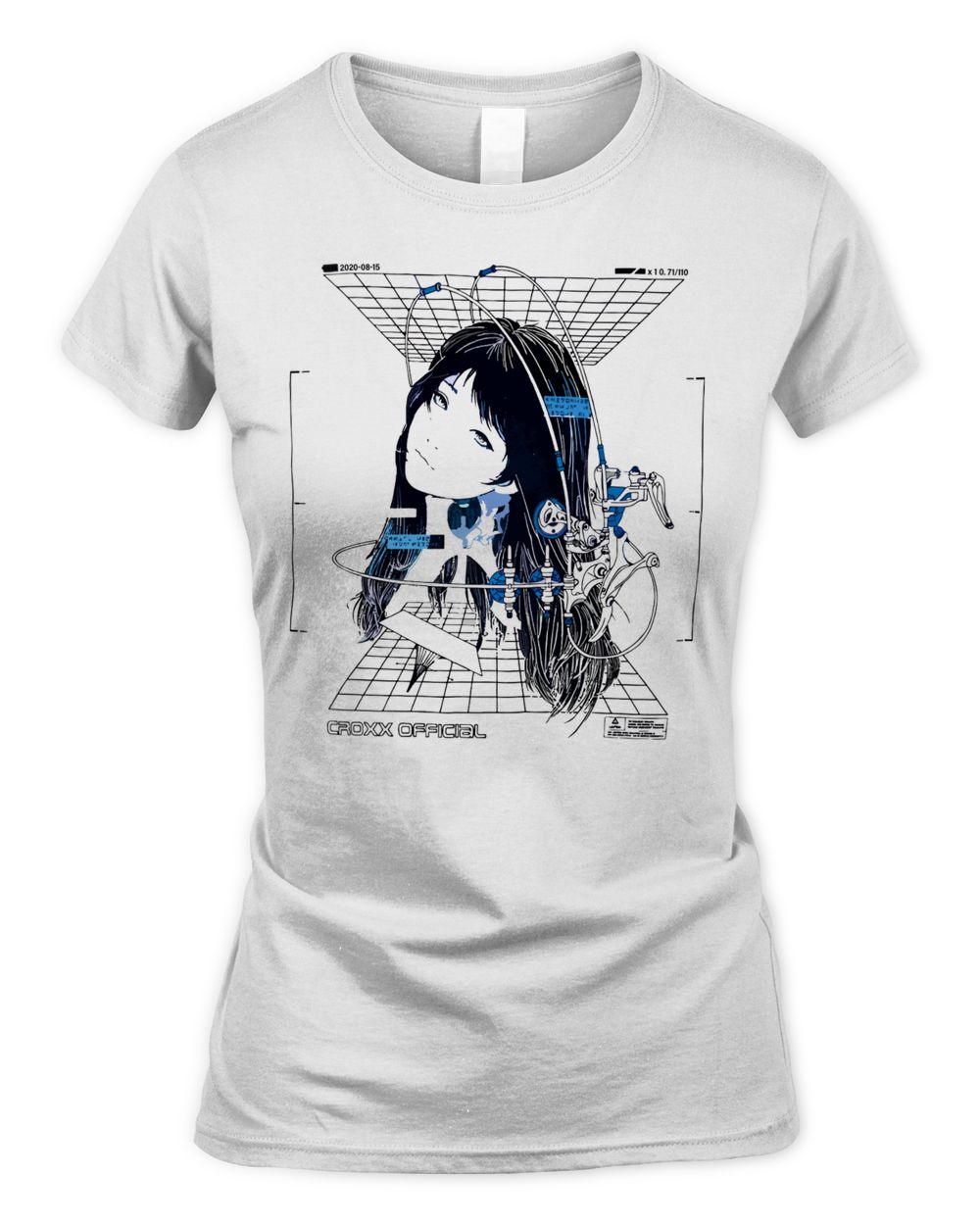 Techwear On Clothing Punk Mechanical Girl Shirt