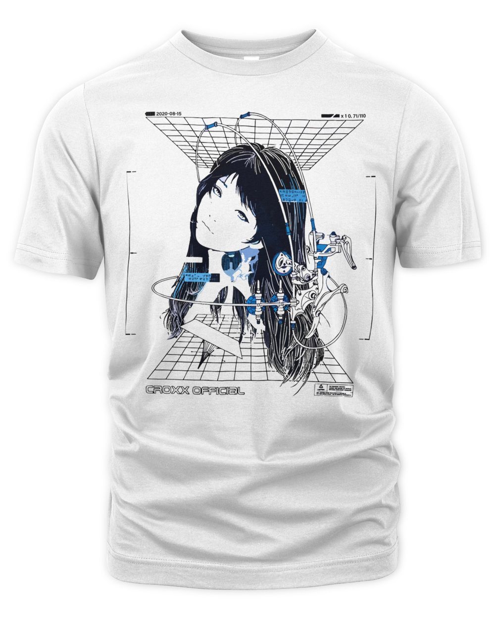 Techwear On Clothing Punk Mechanical Girl Shirt