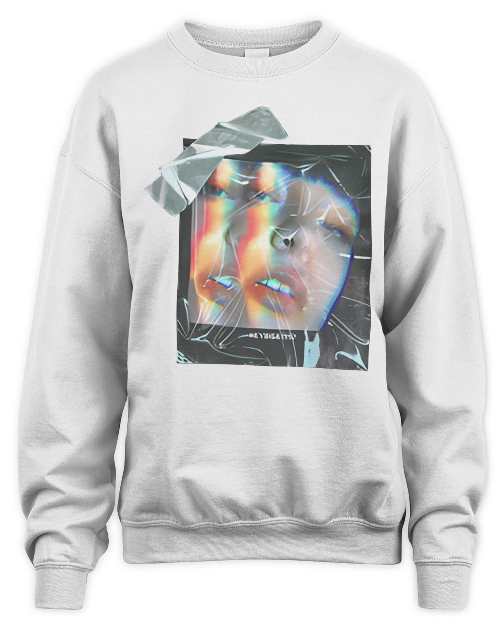 Techwear On Clothing Refracting Face Shirt