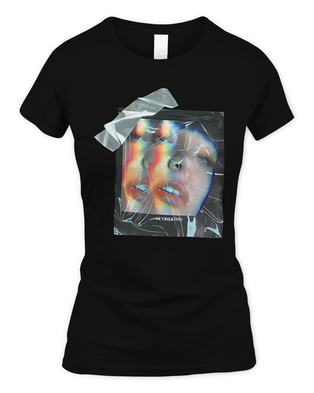 Techwear On Clothing Refracting Face Shirt