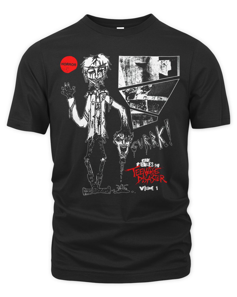 Teenage Disaster Merch Horror Shirt