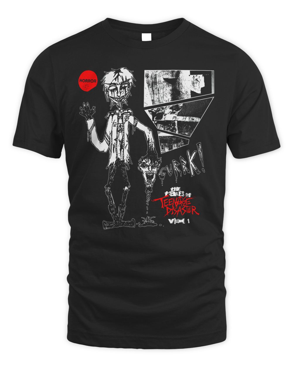 Teenage Disaster Merch Horror Shirt