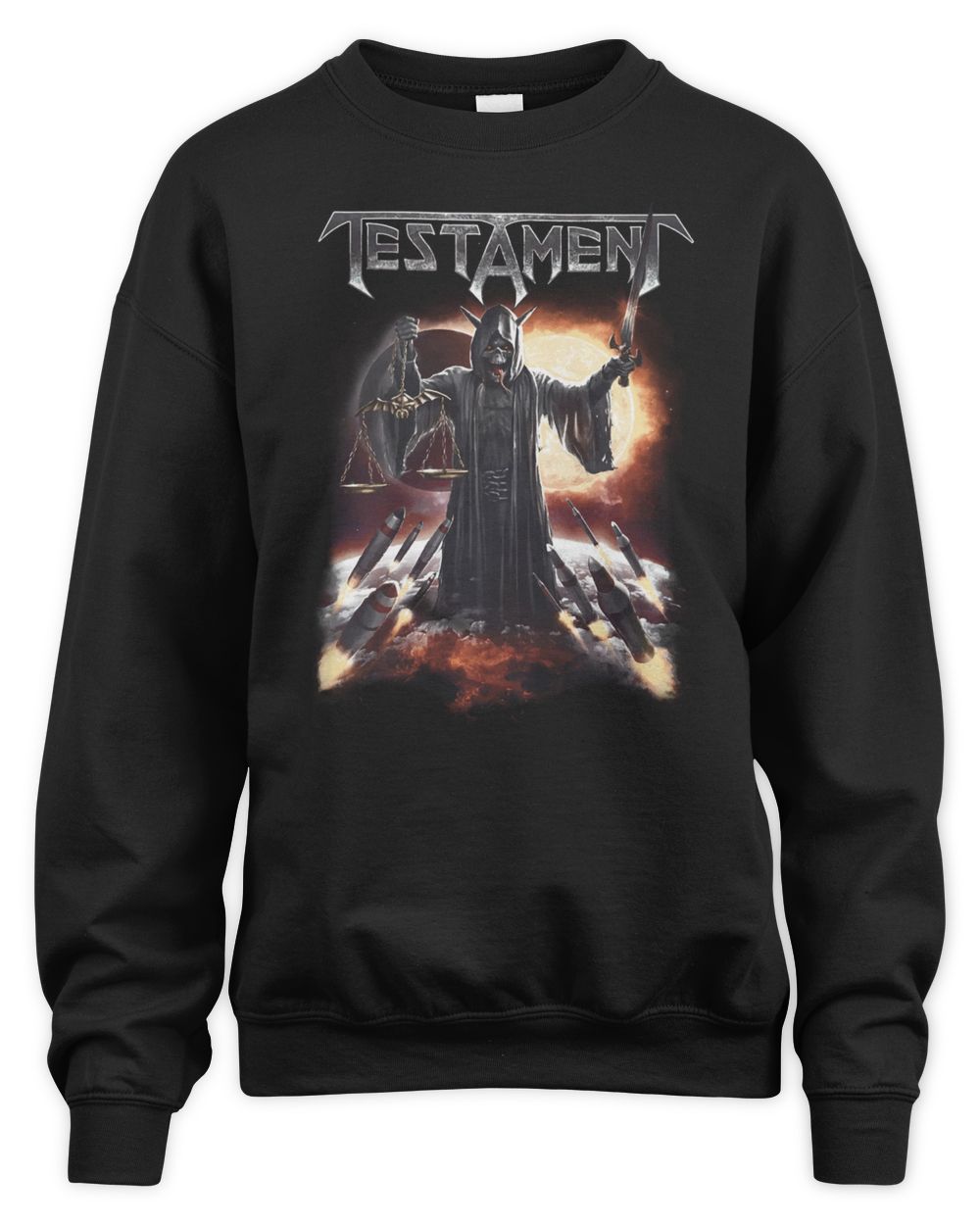 Testament Merch WWIII Reaper Shirt