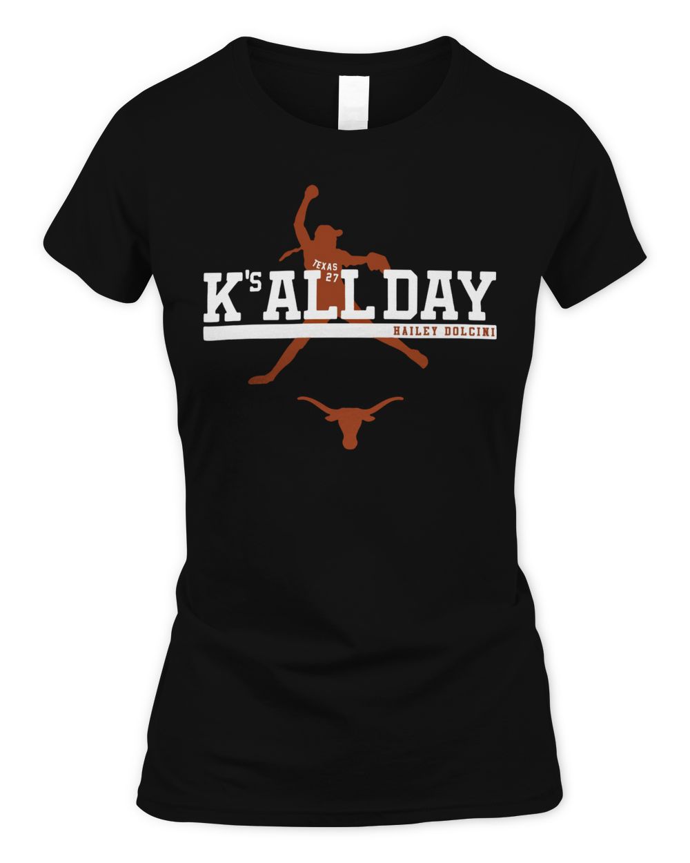 Texas Softball Hailey Dolcini K's All Day Shirt