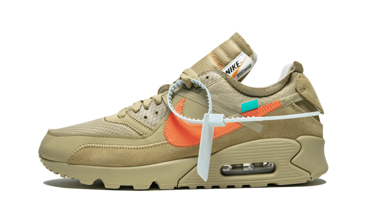 The 10: Air Max 90 "Off-white / desert ore" AA7293 200