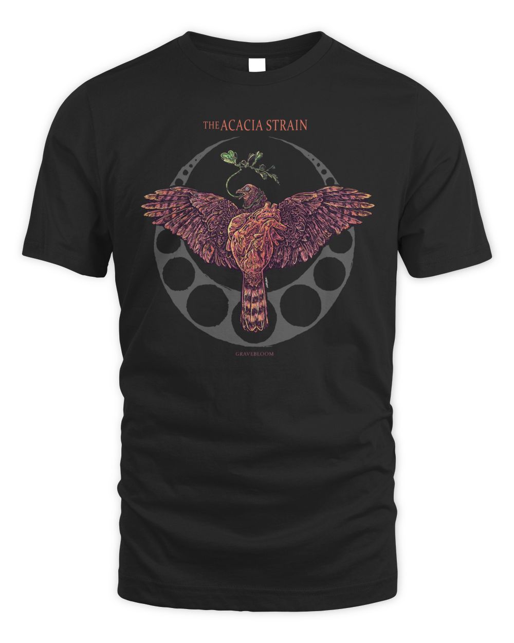 The Acacia Strain Merch Gravebloom Bird Shirt