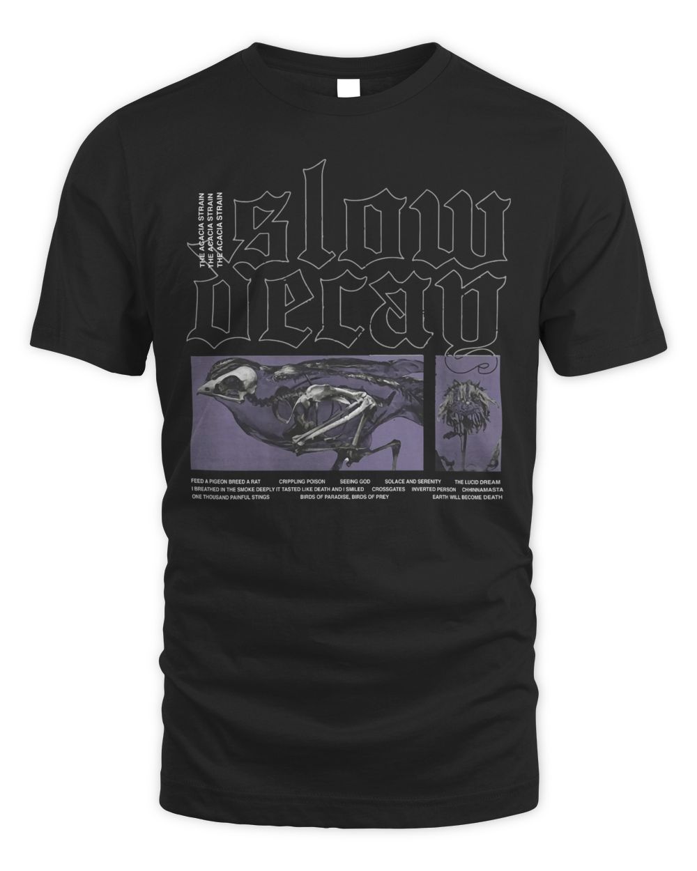 The Acacia Strain Merch Slow Decay T-Shirt