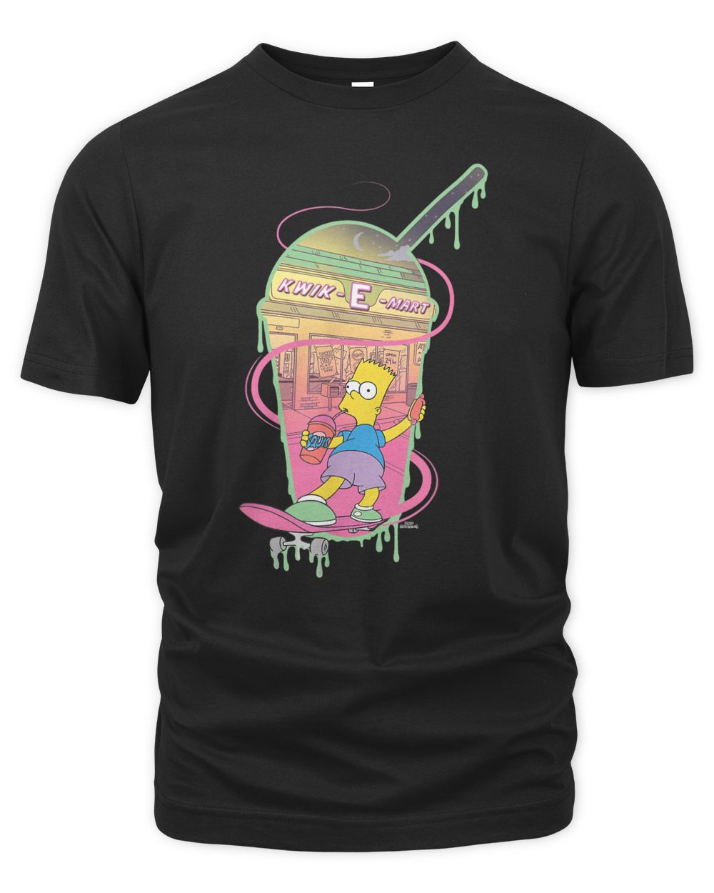The Simpsons Bart Simpsons Kwik E Mart Squishee Shirt