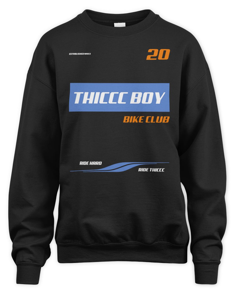 Thiccc Boy Merch Bike Club Shirt