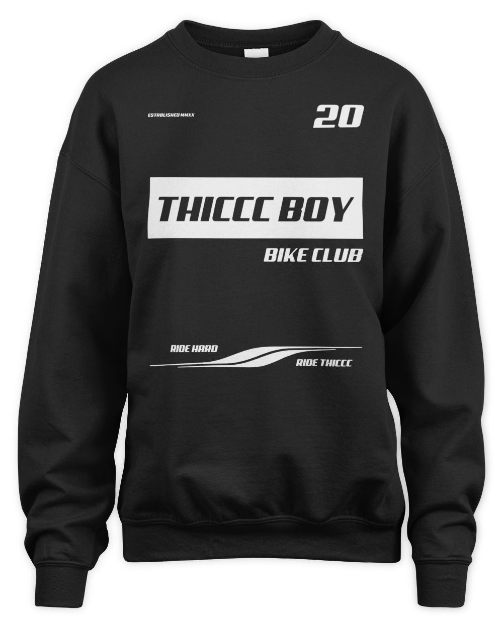 Thiccc Boy Merch Bike Club T-Shirt
