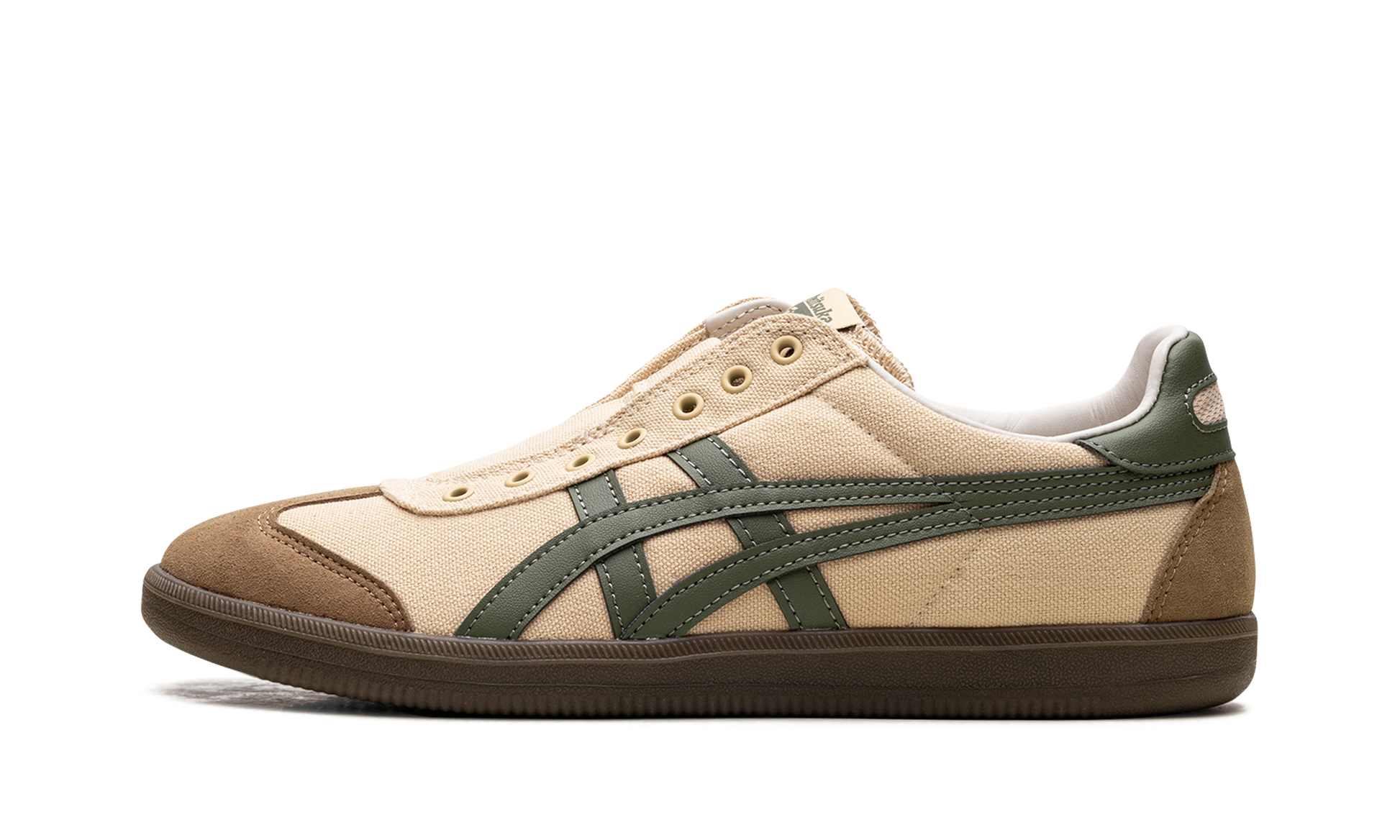 Tiger Tokuten Slip-On "Beige brown green" 1183C129 250