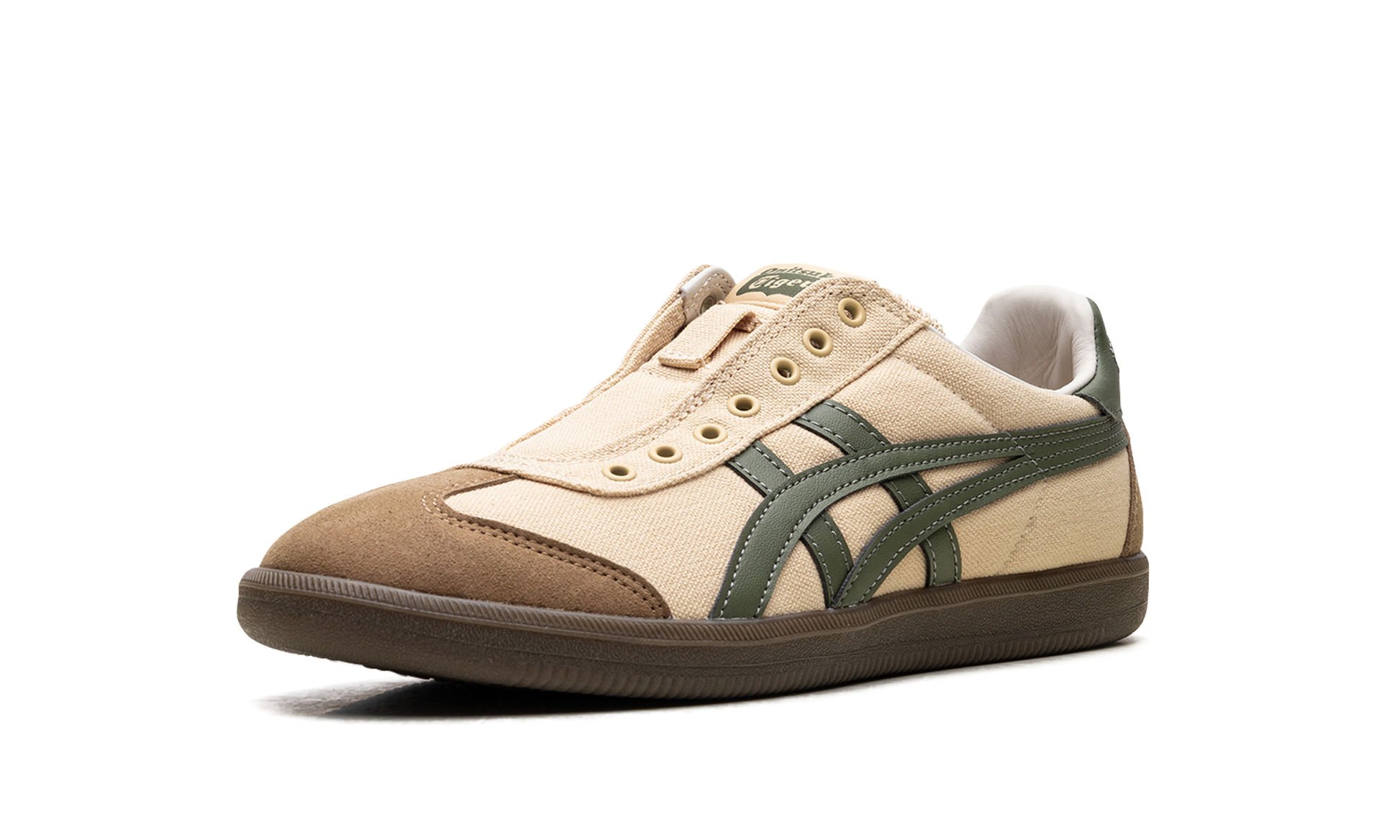 Tiger Tokuten Slip-On "Beige brown green" 1183C129 250