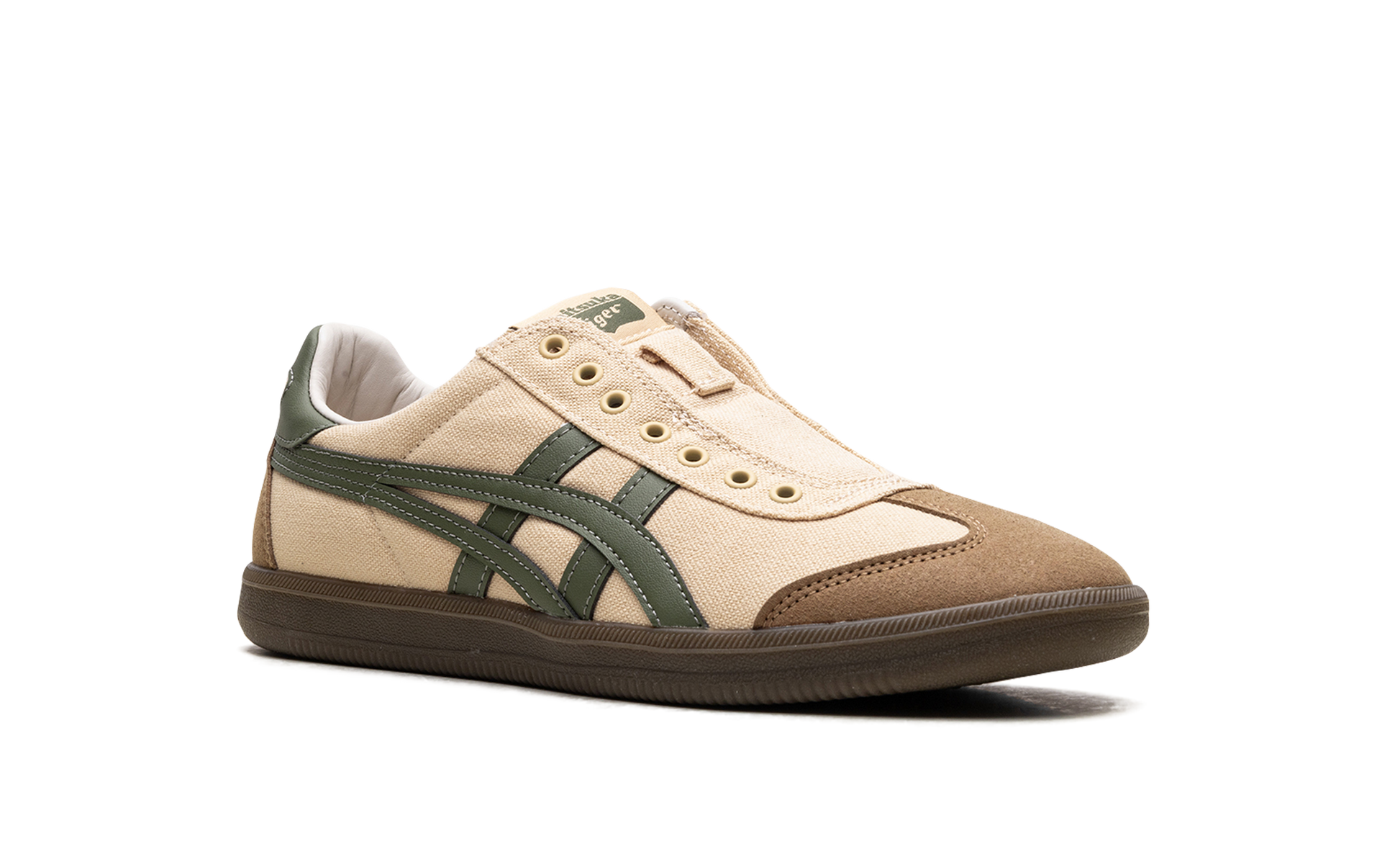 Tiger Tokuten Slip-On "Beige brown green" 1183C129 250
