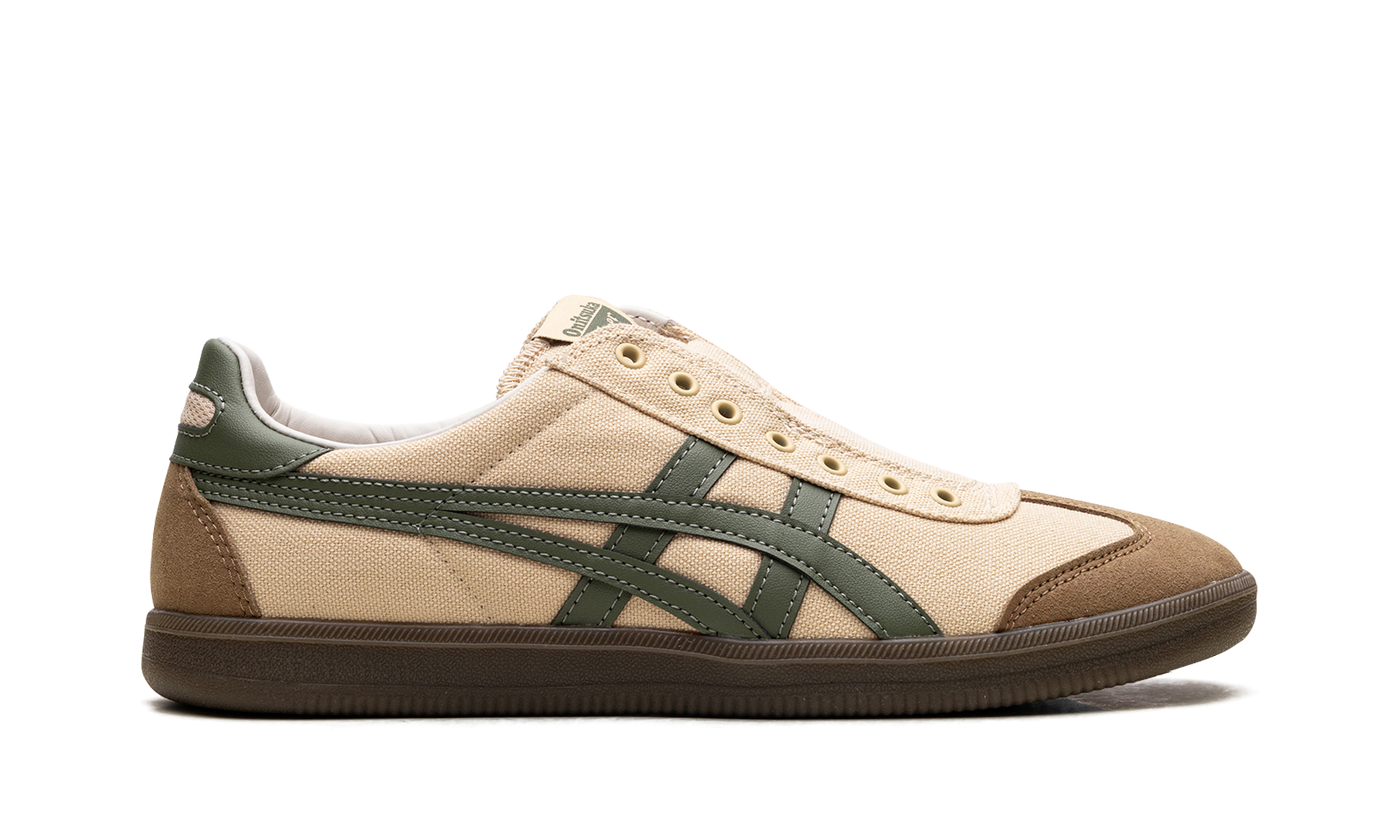 Tiger Tokuten Slip-On "Beige brown green" 1183C129 250