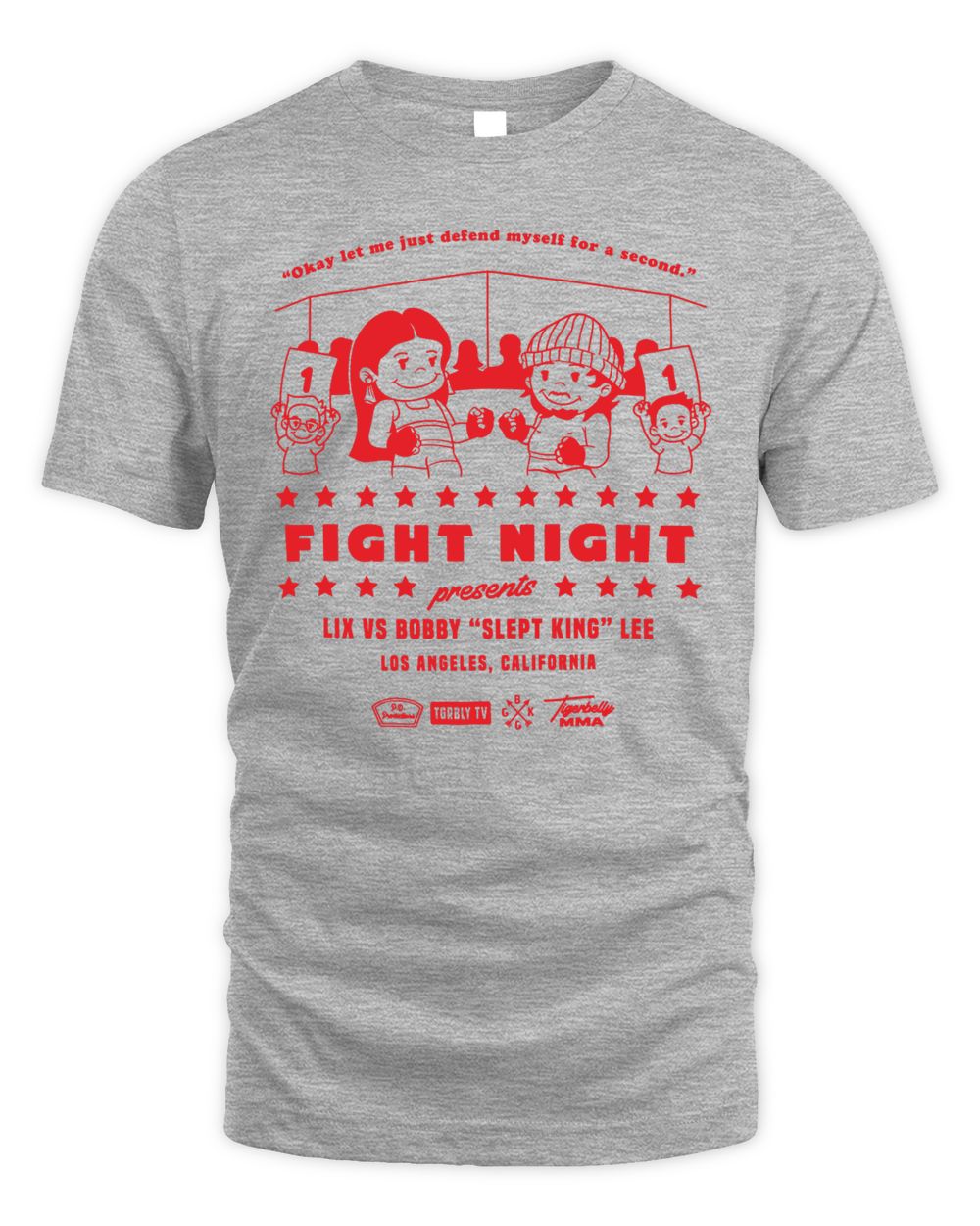 Tigerbelly Merch Fight Night Shirt