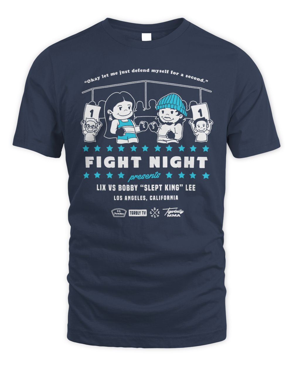 Tigerbelly Merch Fight Night Shirt