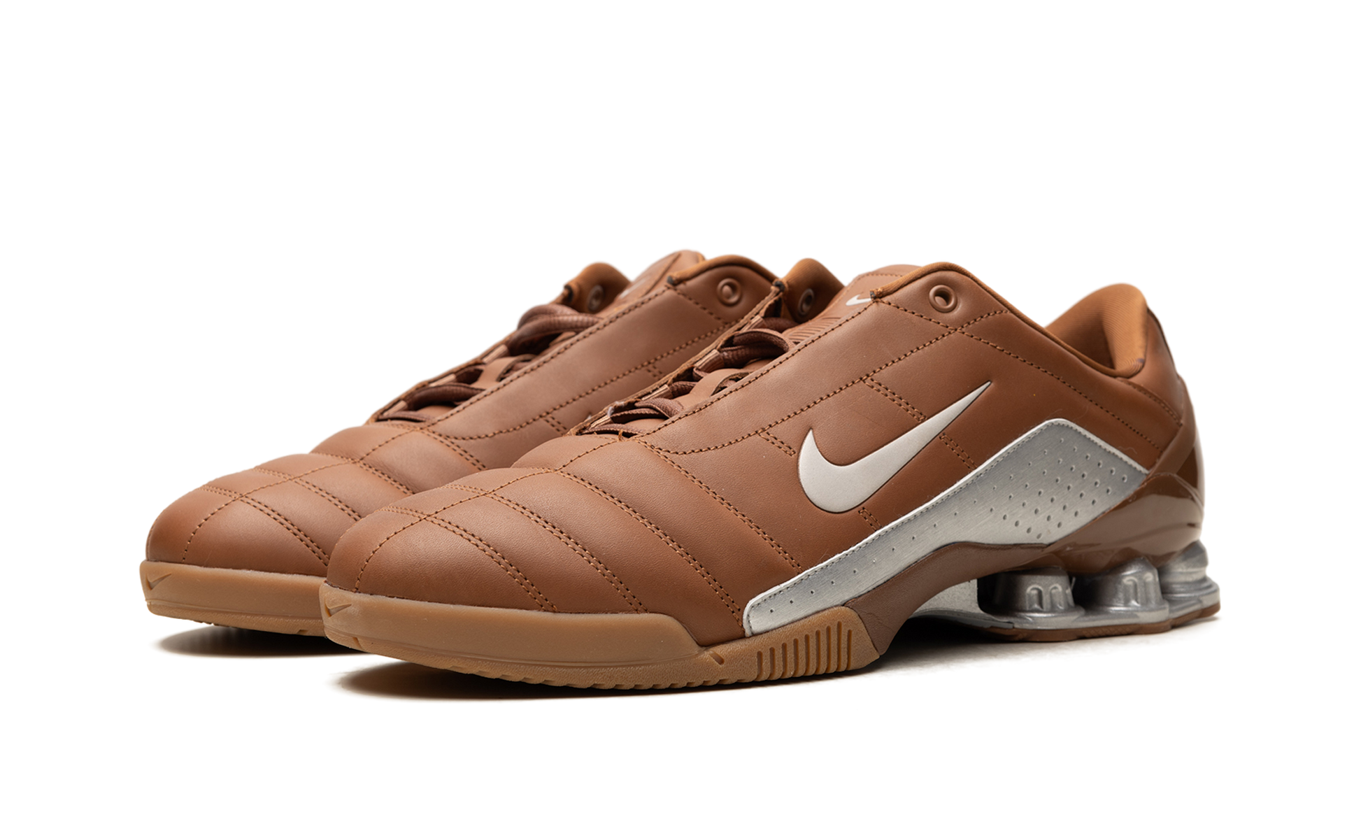 Total 90 Shox Magia Women "Pecan / metallic silver" IO9300 200