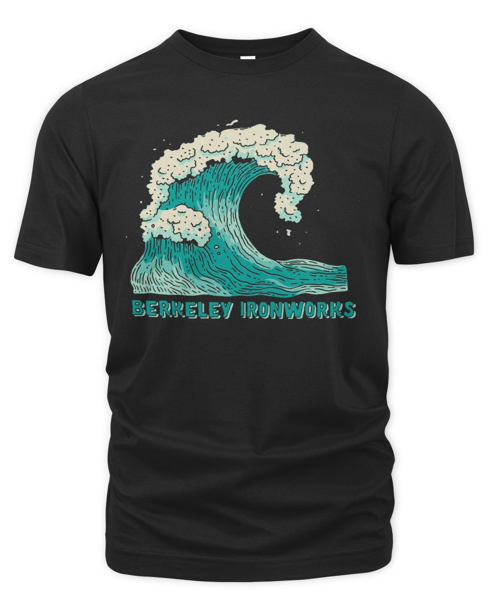 Touchstone Merchandise Berkeley Ironworks Wave Baseball Shirt