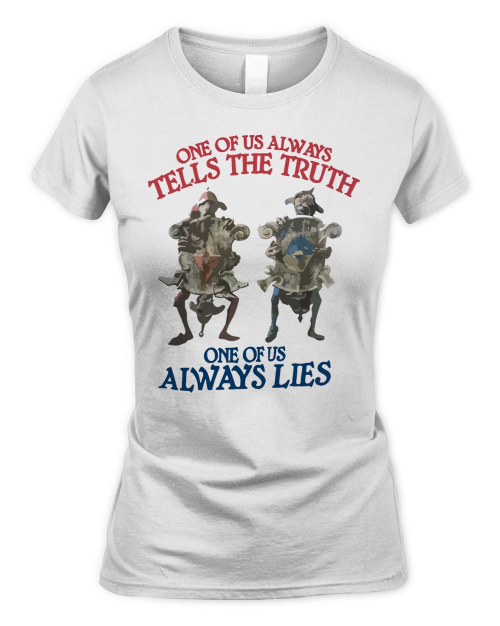 Truffle Shuffle Merchandise Truth Or Lies Ecru Shirt