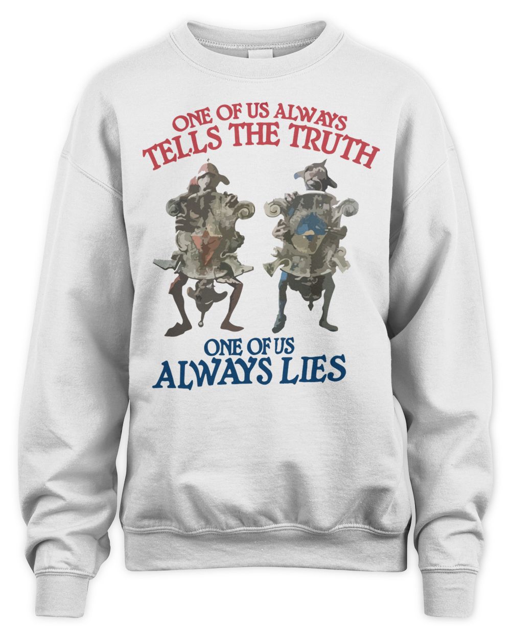 Truffle Shuffle Merchandise Truth Or Lies Ecru Shirt