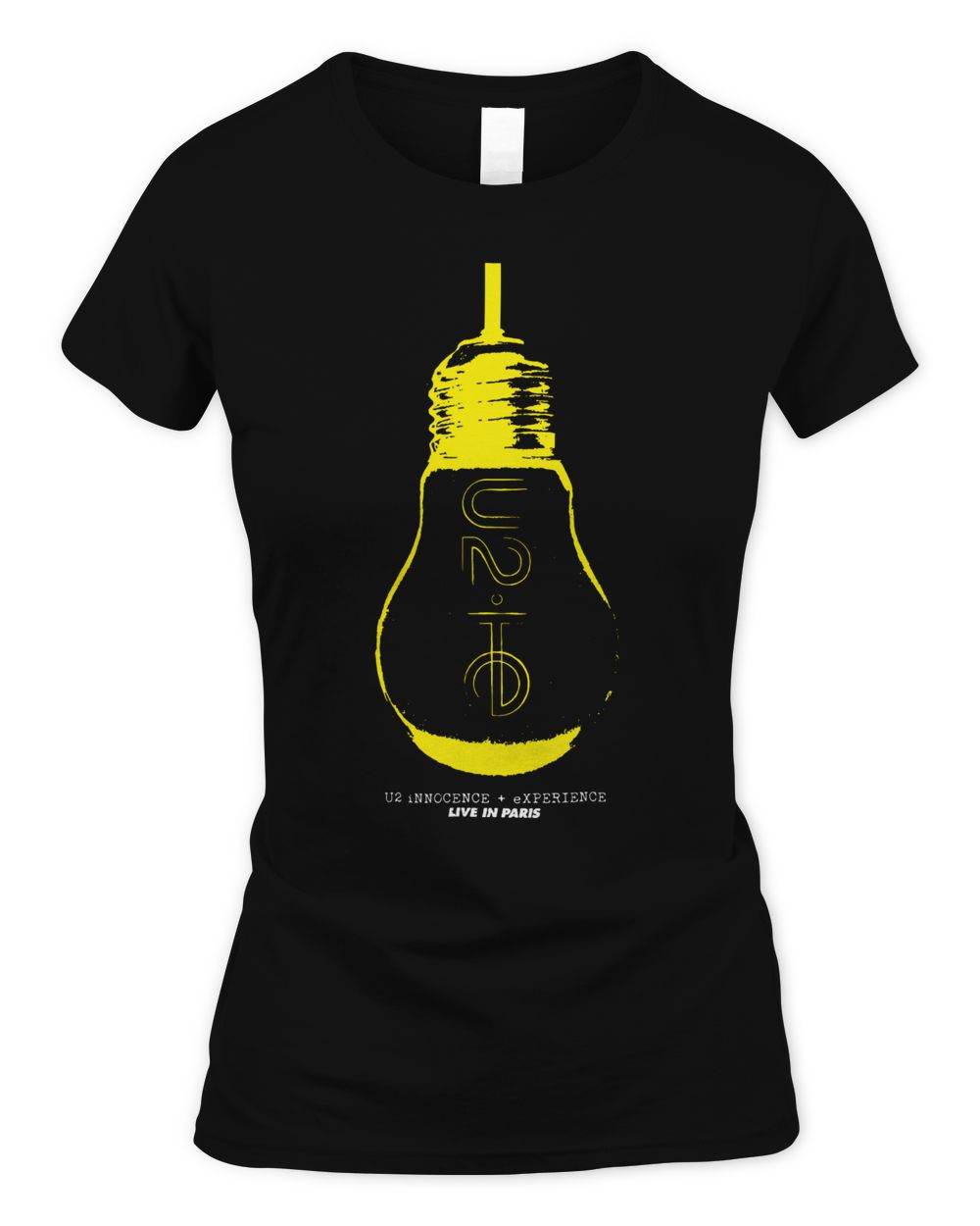 U2 Merchandise IE Lightbulb Shirt