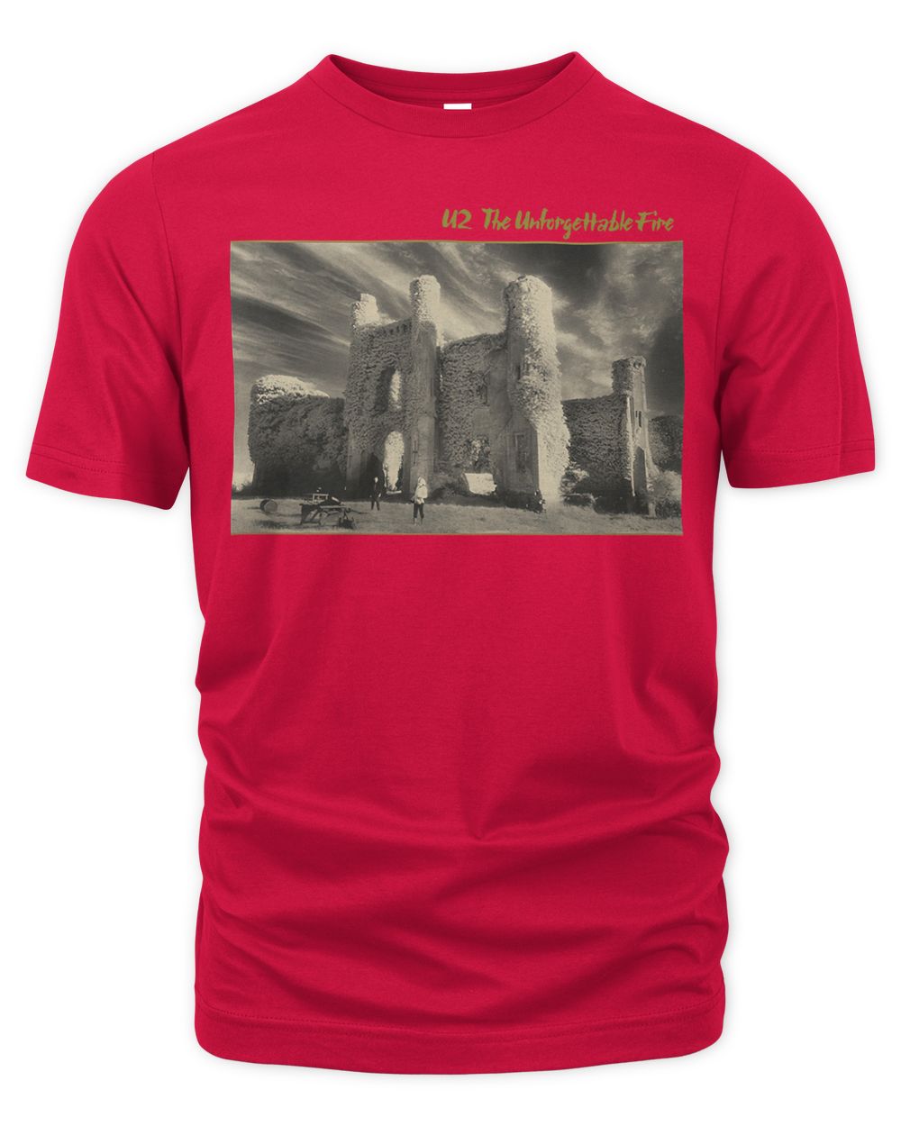 U2 Merchandise The Unforgettable Fire Album Shirt