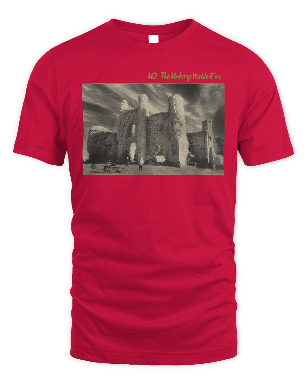 U2 Merchandise The Unforgettable Fire Album Shirt