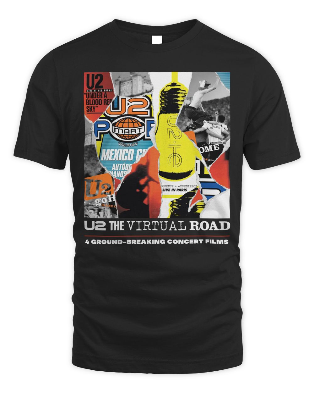 U2 Merchandise The Virtual Road Shirt