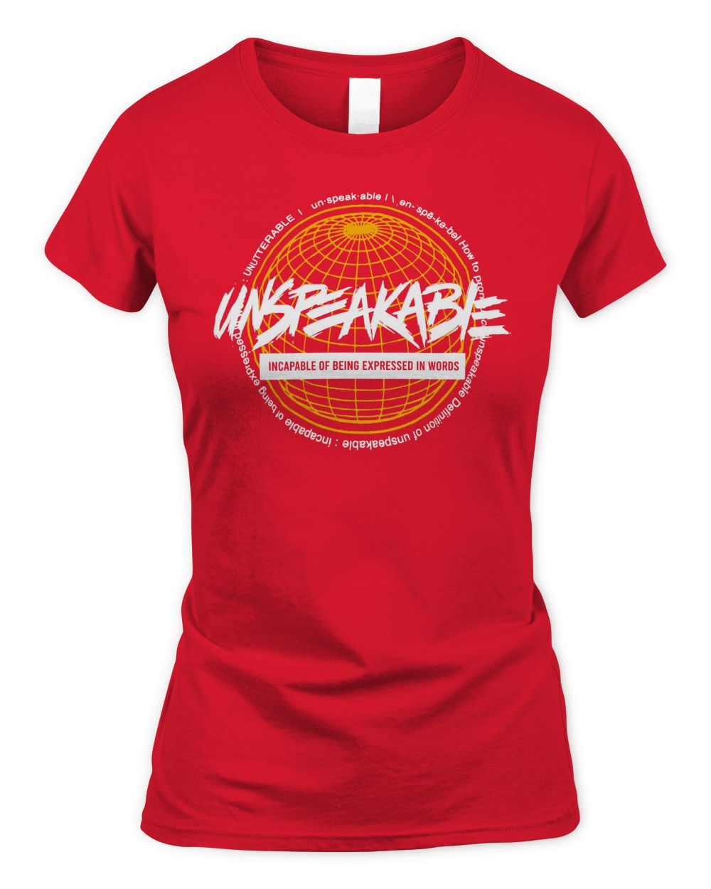 Unspeakable Merch Camo Hex Shirt