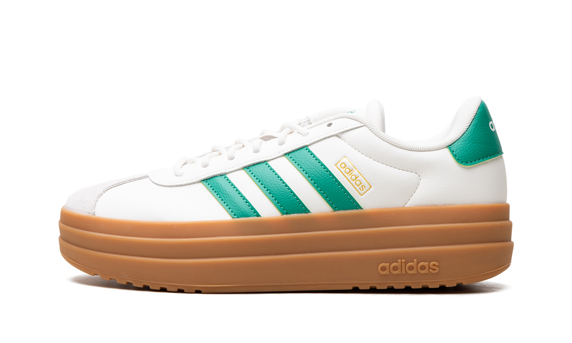 Vl Court Bold Women "Core white court green gold metallic" JQ7832