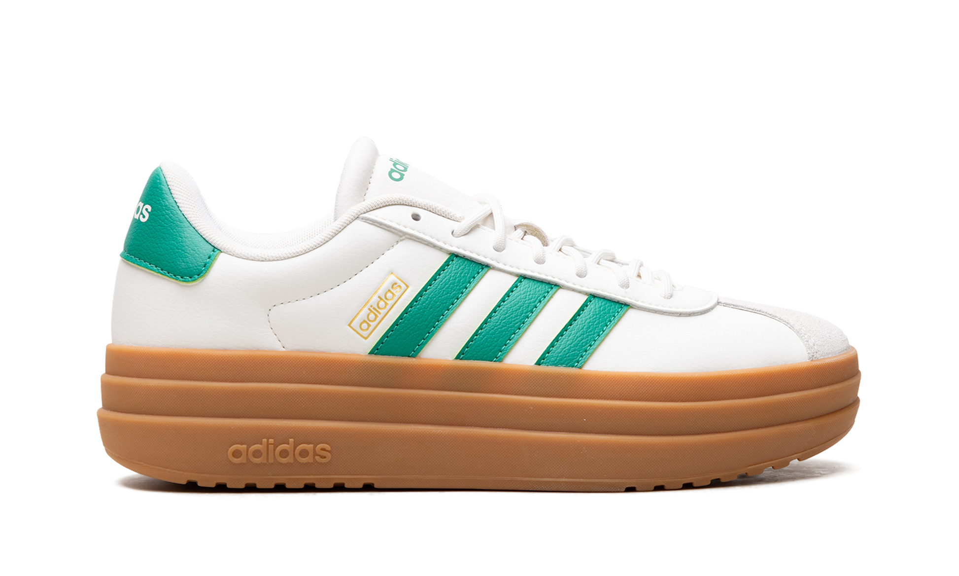 Vl Court Bold Women "Core white court green gold metallic" JQ7832