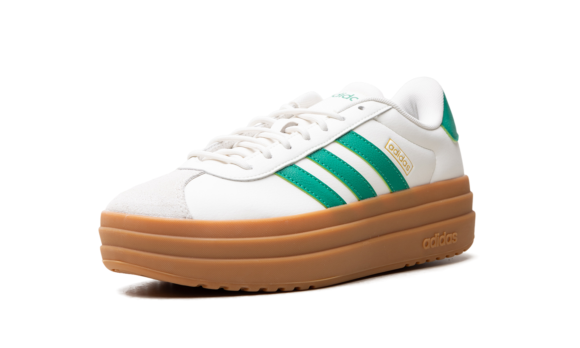 Vl Court Bold Women "Core white court green gold metallic" JQ7832