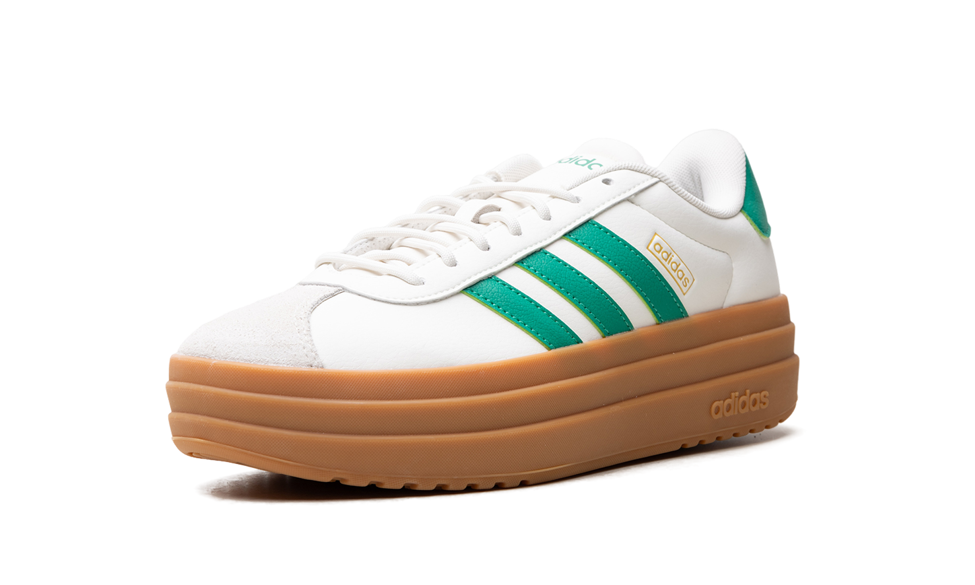 Vl Court Bold Women "Core white court green gold metallic" JQ7832