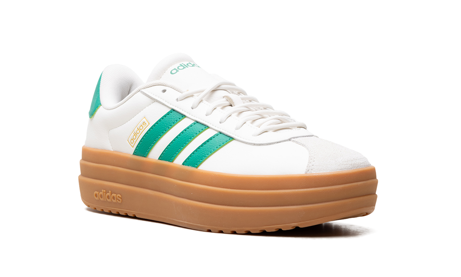 Vl Court Bold Women "Core white court green gold metallic" JQ7832
