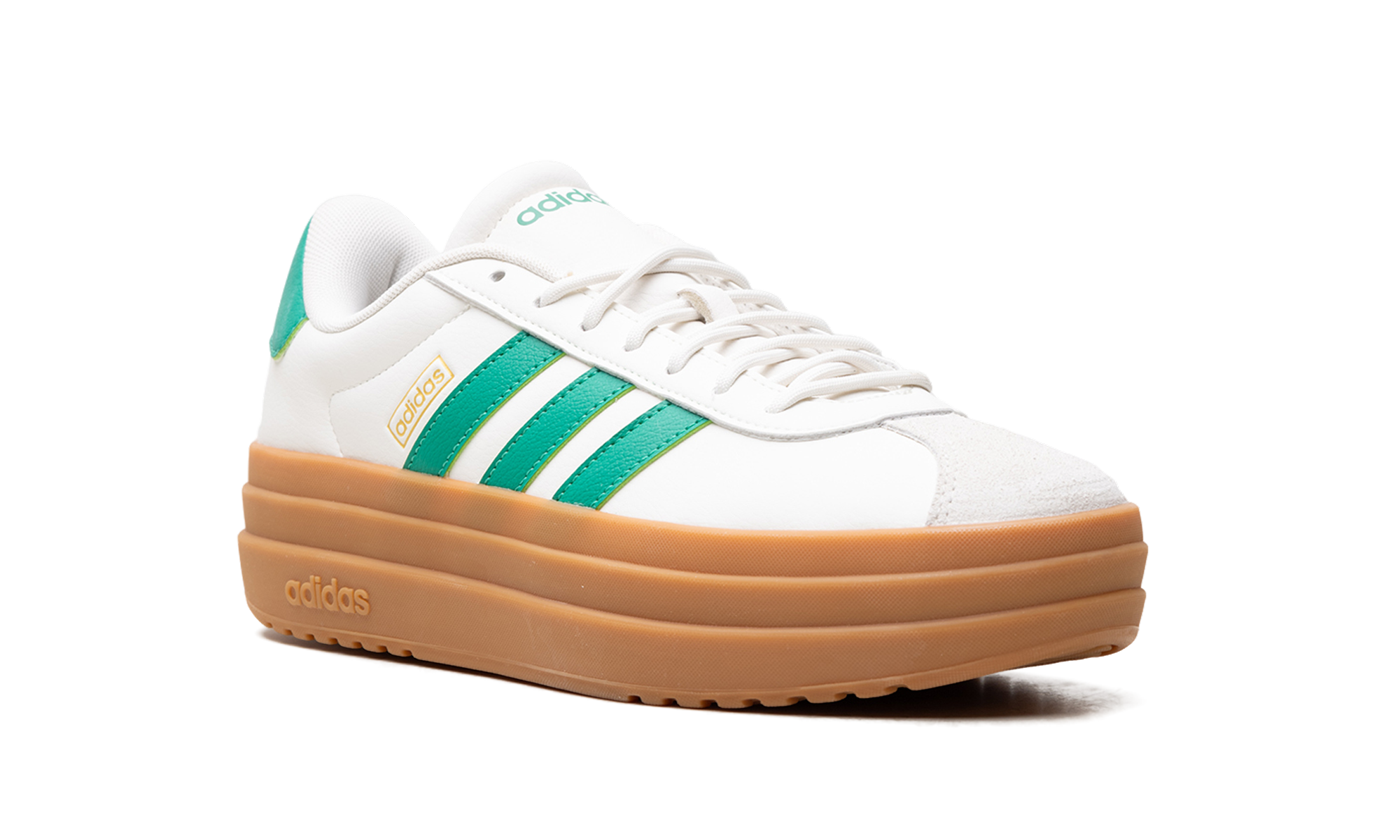 Vl Court Bold Women "Core white court green gold metallic" JQ7832