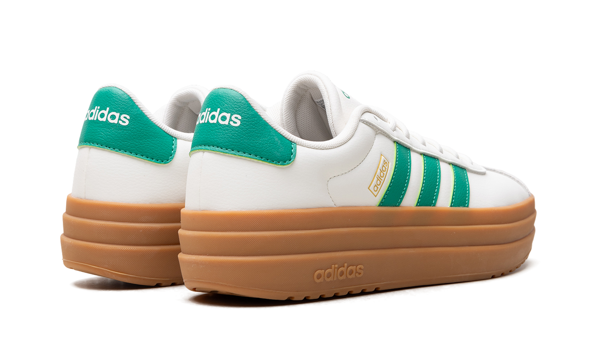 Vl Court Bold Women "Core white court green gold metallic" JQ7832