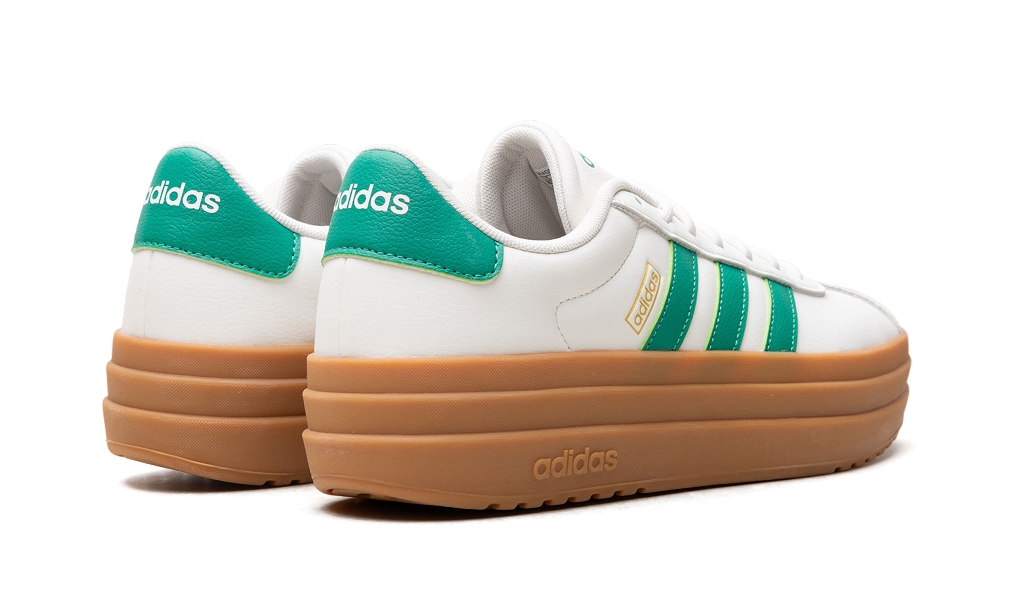Vl Court Bold Women "Core white court green gold metallic" JQ7832