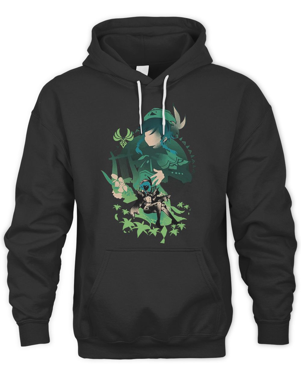 Vshojo Merch Green Bard Shirt