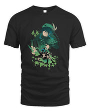 Vshojo Merch Green Bard Shirt