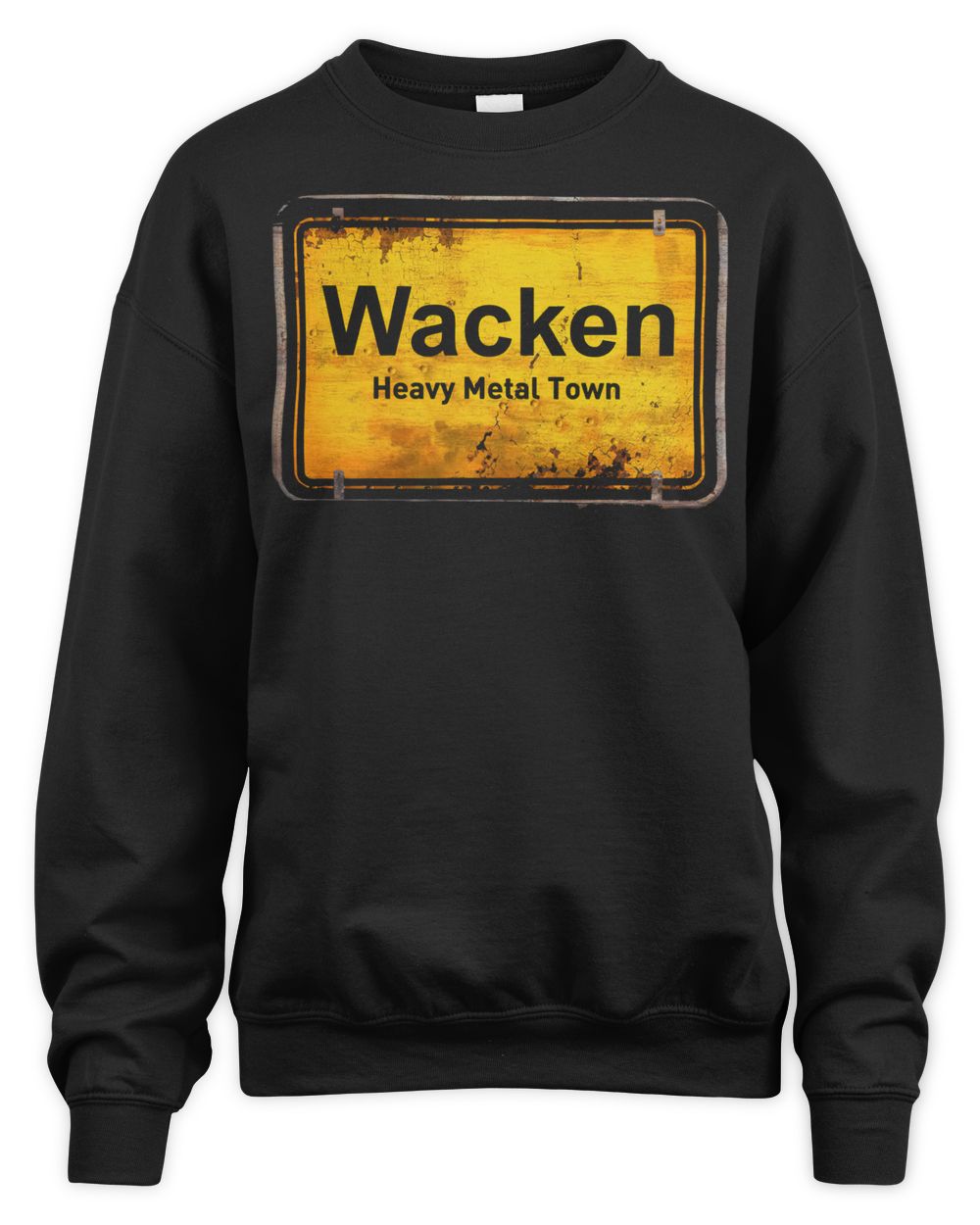 Wacken Merchandise Ortsschild Acid Shirt