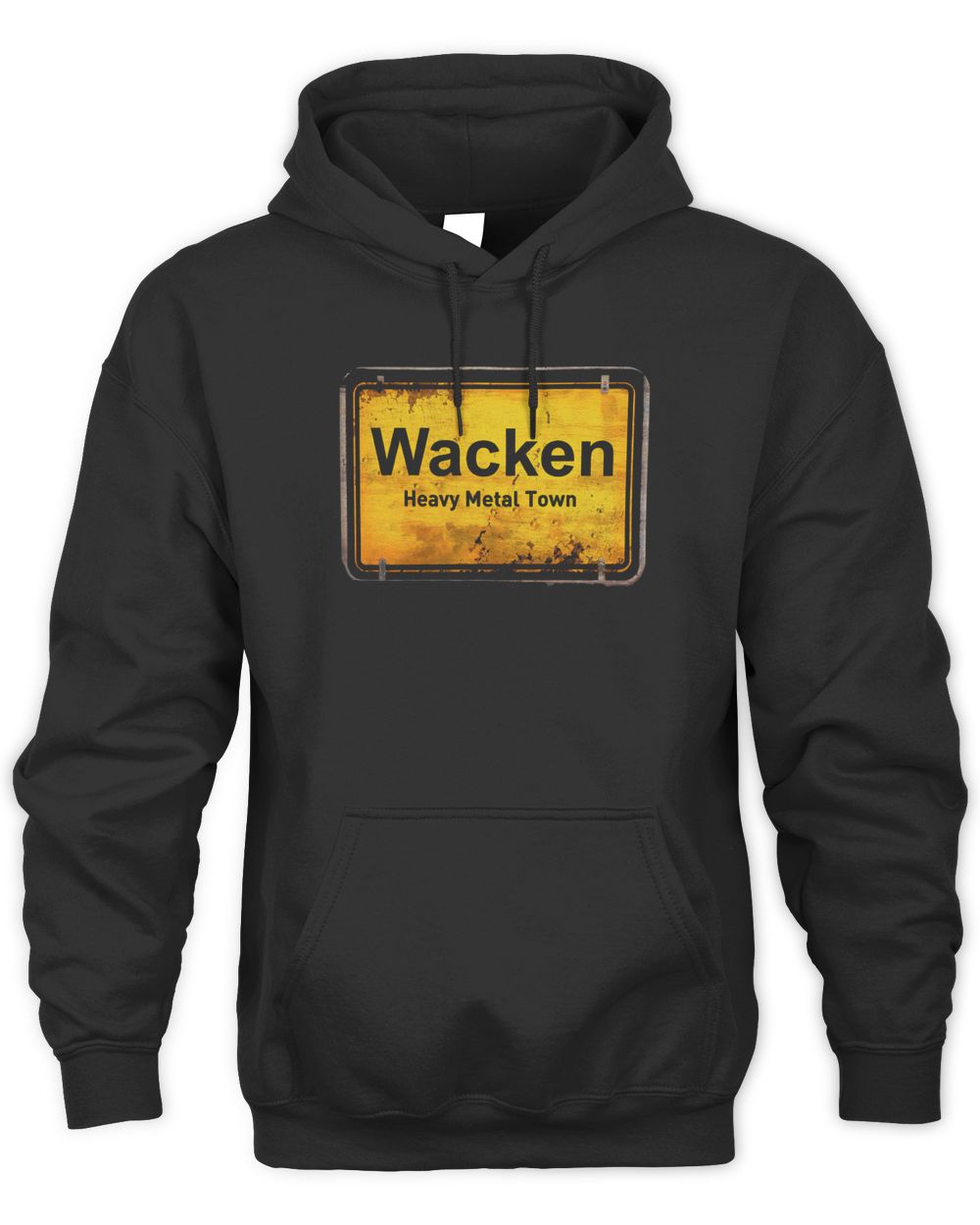 Wacken Merchandise Ortsschild Acid Shirt