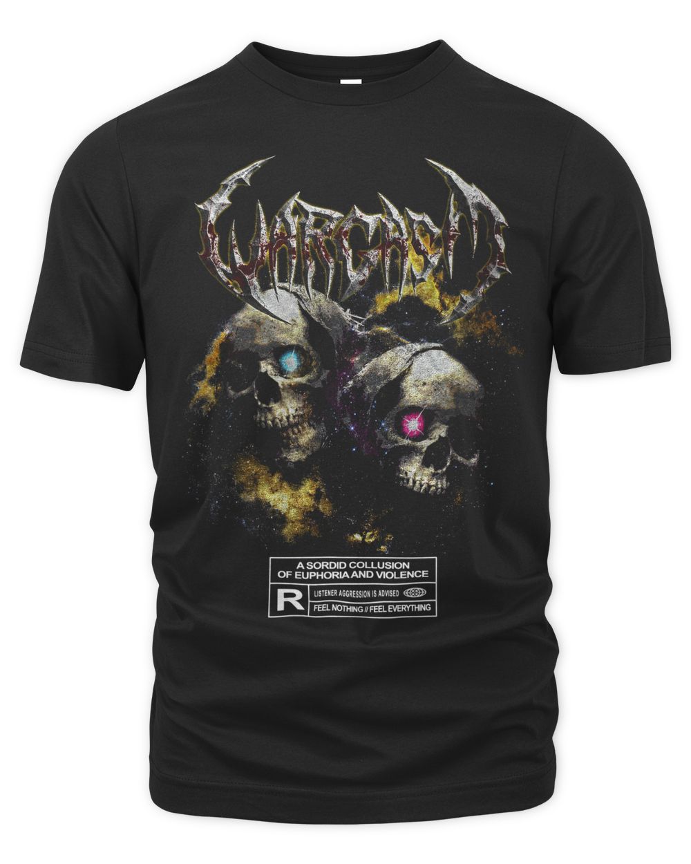 Wargasm Merch the Cosmic Death Shirt