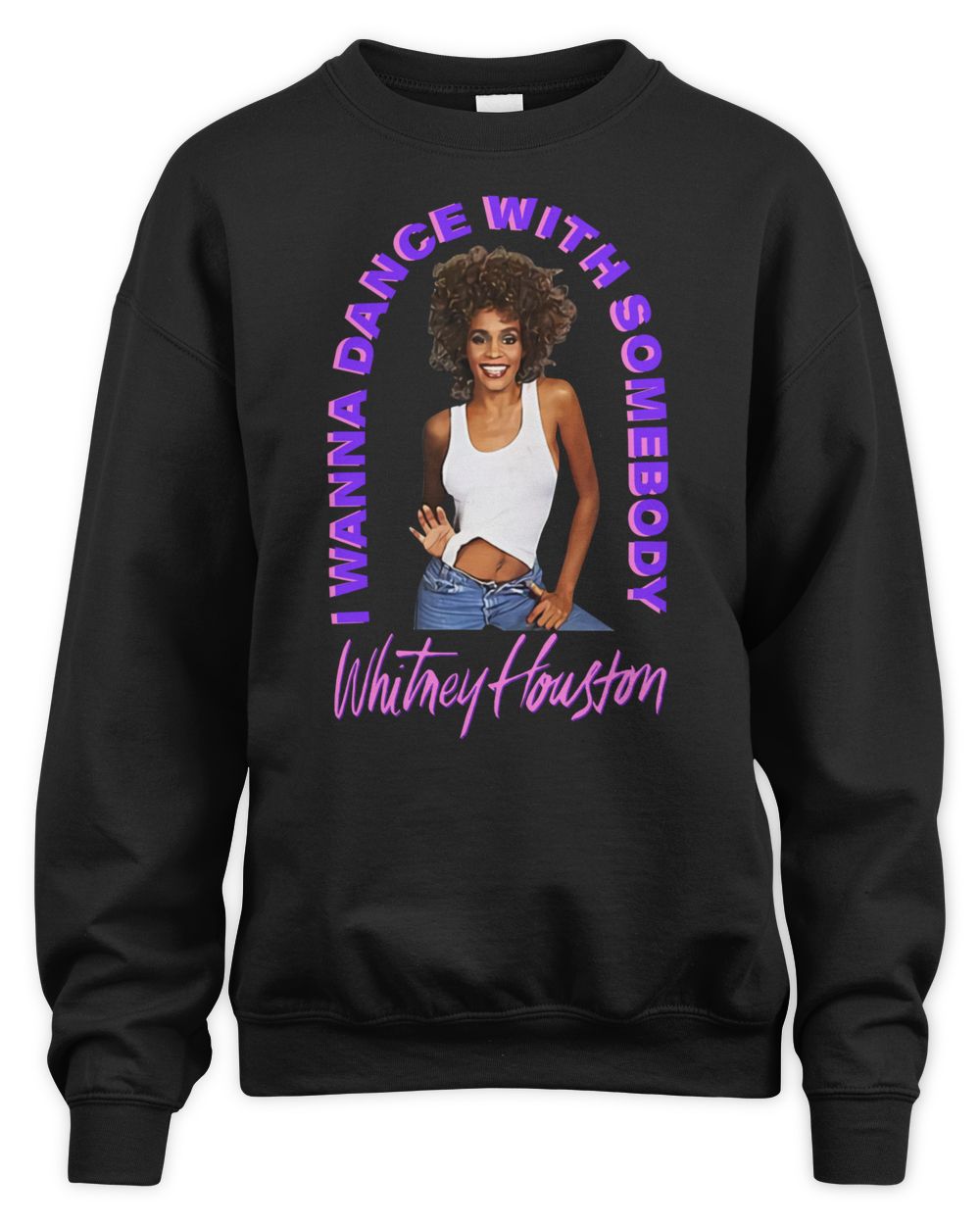 Whitney Houston Merch I Wanna Dance With Somebody Shirt