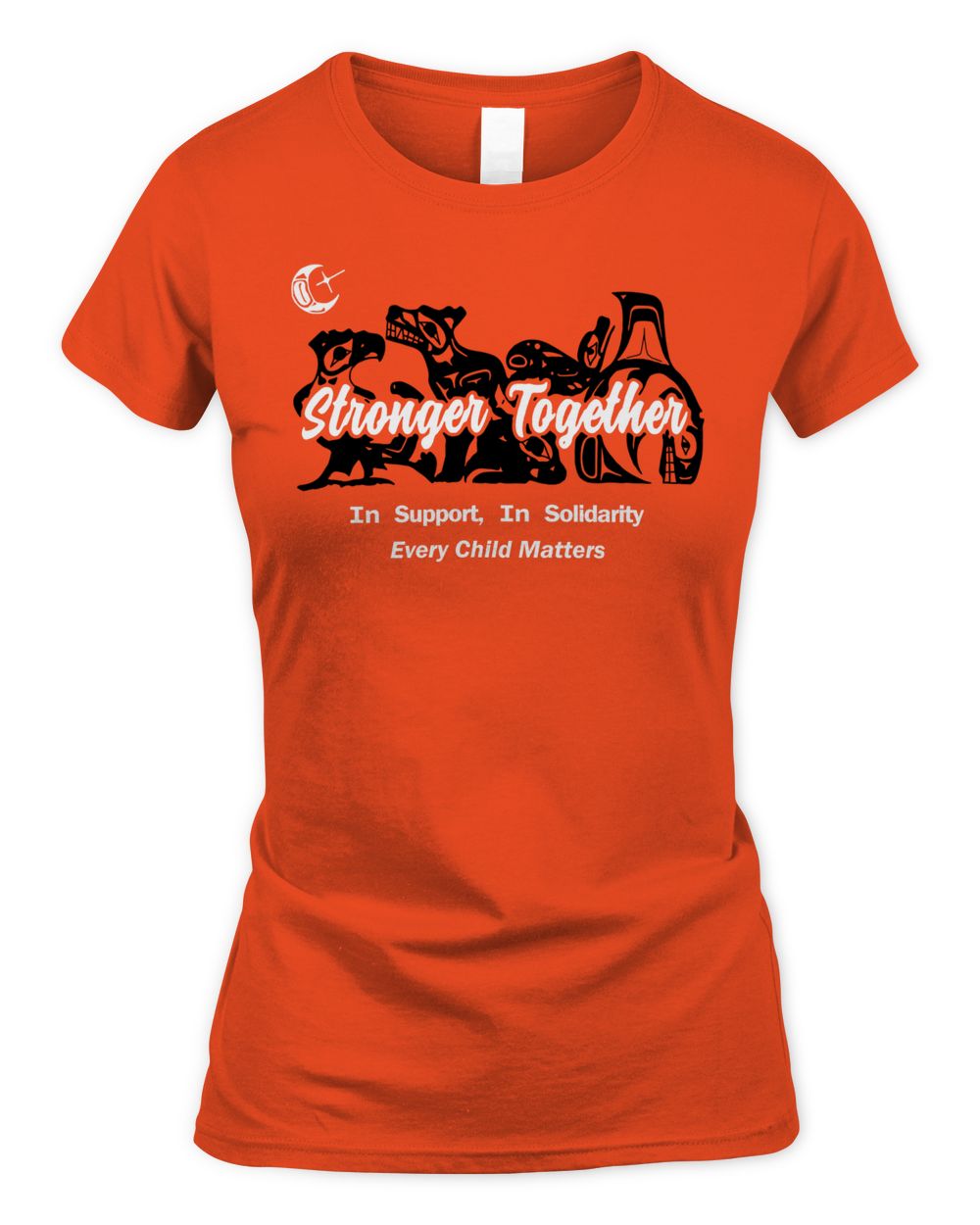 Wolfpack Apparel 4 Crest Stronger Together Shirt