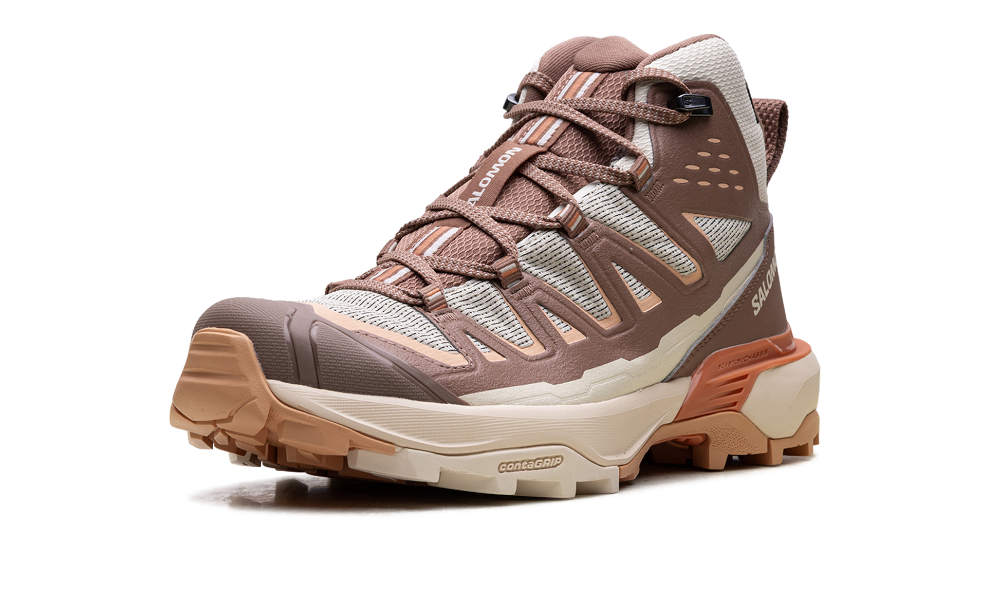 X Ultra 360 Edge Mid Gore-Tex Women "Shortbread / raw umber / prairie sunset" L4746270022