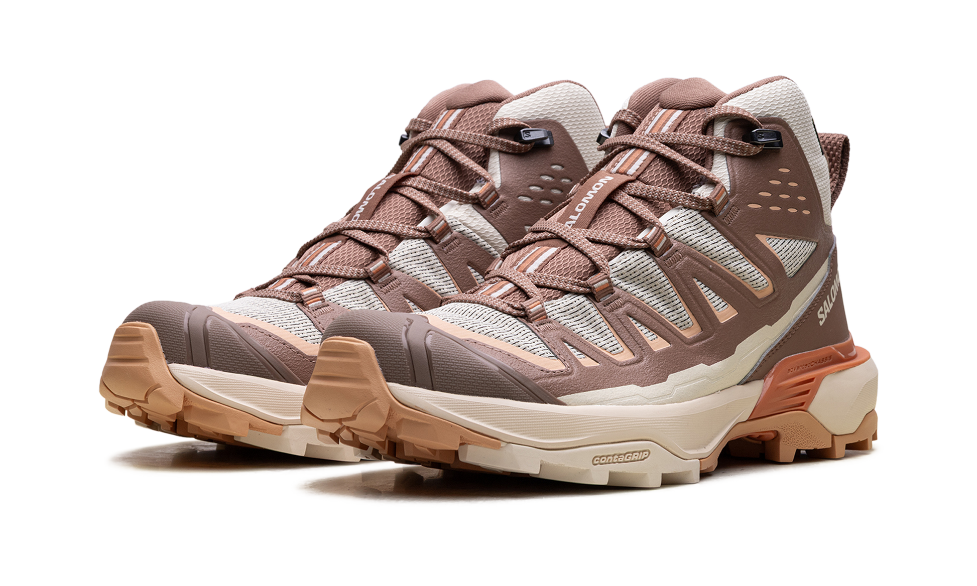 X Ultra 360 Edge Mid Gore-Tex Women "Shortbread / raw umber / prairie sunset" L4746270022