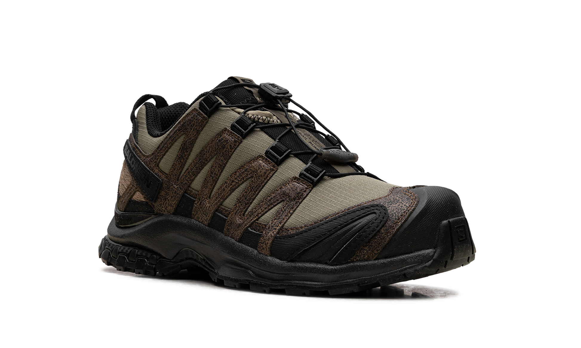 Xa Pro 3d Distressed Leather "Dark earth black" L47797400