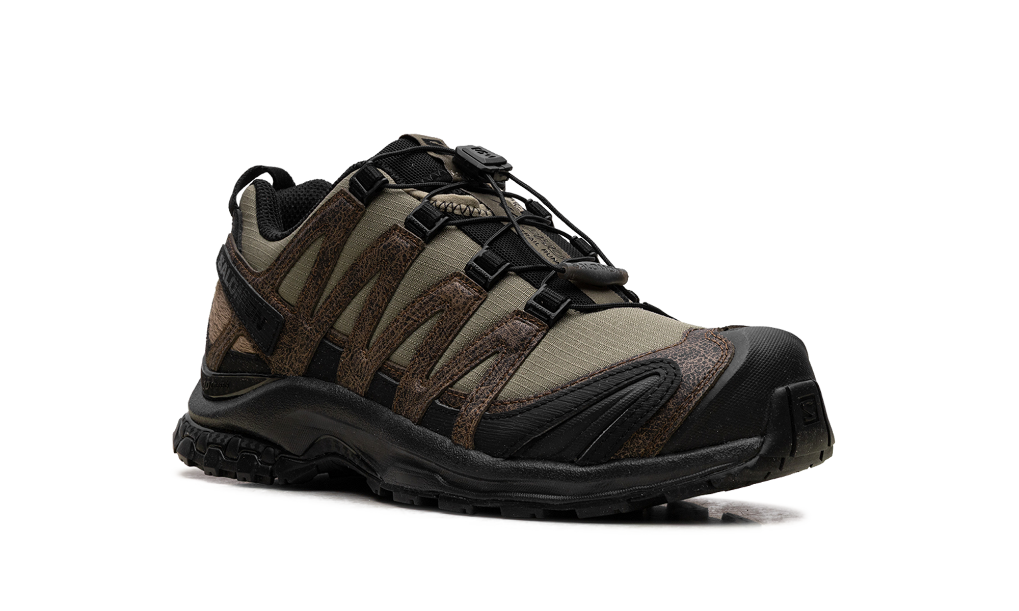 Xa Pro 3d Distressed Leather "Dark earth black" L47797400