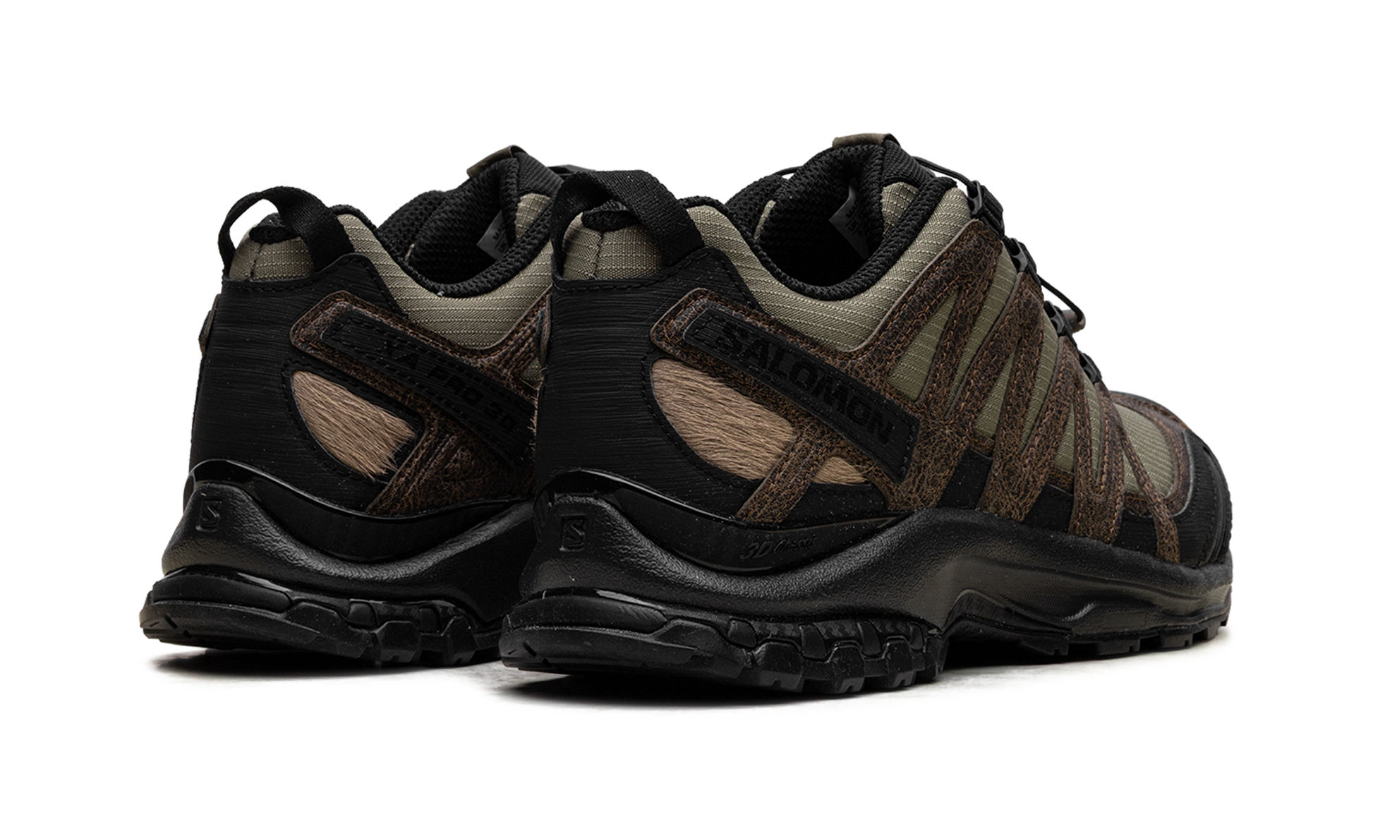 Xa Pro 3d Distressed Leather "Dark earth black" L47797400