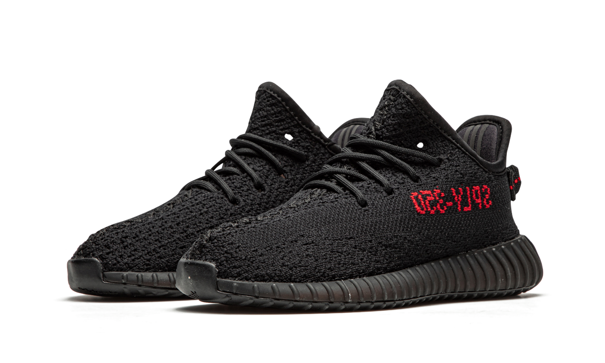 Yeezy Boost 350 V2 Infant "Black red" BB6372